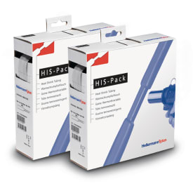 Krympeflex box 2:1, Ø1,6/0,8 mm, transparent, 10M, uden lim