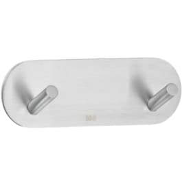 Beslagsboden håndklædekrog, børstet rustfrit stål