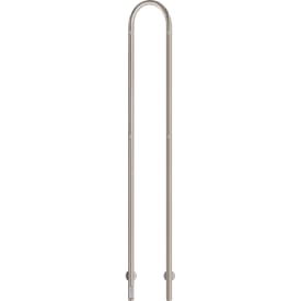Kriss Duo Plus handdukstork, el, 19x148 cm, borstat rostfritt stål