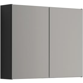 Dansani Mido+ Select spejlskab, 80x64 cm, sort