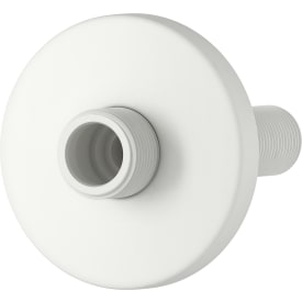 Mora forskruning,med rosett, 3/4"x1/2", matt hvit