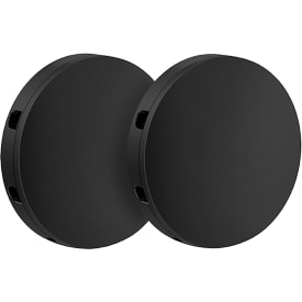 Beslagsboden beslag til brusehylde, sort