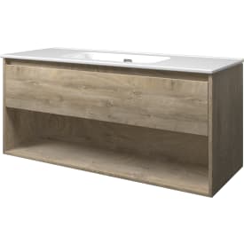 Sanibell Proline möbelpaket, 121x46 cm, rå ek