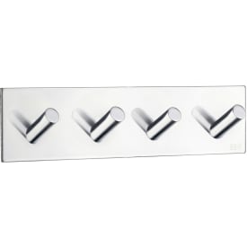 Beslagsboden knaggrekke, krom