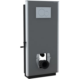 Pressalit Care Select TL1 toiletophæng, gulvafløb, manuel, grå