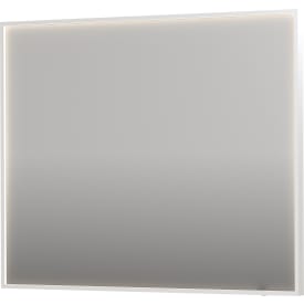 Sanibell Ink SP19 spegel med belysning, dimbar, imfri, matt vit, 100x80 cm