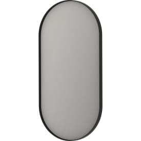 Sanibell Ink SP20 spejl, børstet sort, 40x80 cm