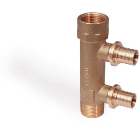 REHAU fordelerrør. 2 port 20-3/4