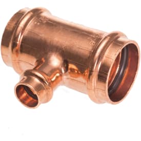 5 stk >B< PRESS CU TEE 28X18X22 MM