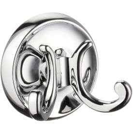 6 stk Smedbo Villa håndklædekrog, krom