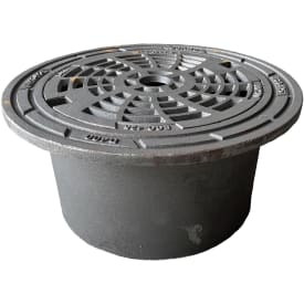 Ulefos 425 x 250 mm karm/rist m/lås, rund, flydende, 40 t, SG