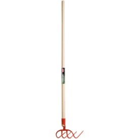 Polet 210/260 mm 4-tands vinkelgreb med 130 cm træskaft