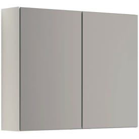 Dansani Mido+ Select spejlskab, 80x64 cm, mat hvid