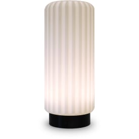 Atelier Pierre Dentelles oppladbar bordlampe, H29 cm, sort