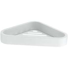 Hefe Outline brusehylde, mat hvid