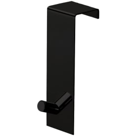 Hefe håndklædekrog, mat sort