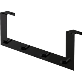 Hefe håndklædestang, 40 cm, mat sort