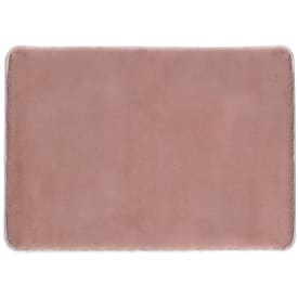 Hefe Fuzzy badrumsmatta, 40x60 cm, rosa
