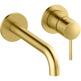 Damixa Osier håndvaskarmatur, børstet messing