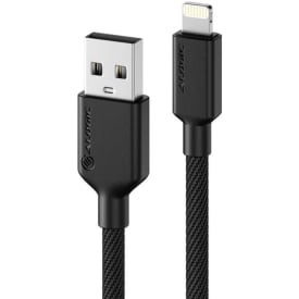 Alogic Elements PRO USB-A till Lightning-kabel 2M, svart