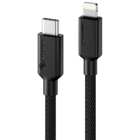 Alogic Elements PRO USB-C til Lightning-kabel 1M, sort