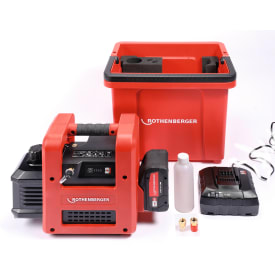 Rothenberger batteridrevet vakuumpumpe R32, 5,0 CL 142 l/min.