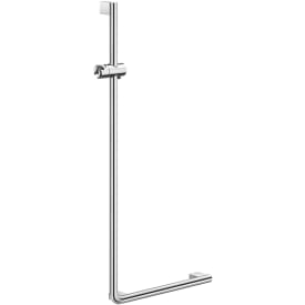 Smedbo Living støttegreb, 123x53 cm, højre, krom