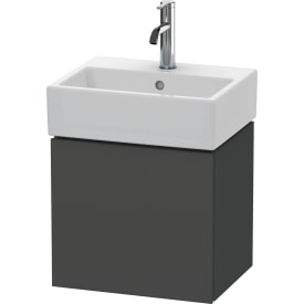 Duravit L-Cube tvättställsunderskåp, 43,4x34,1 cm, matt grafit