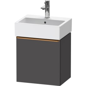 Duravit D-Neo tvättställsunderskåp, 43,4x32,2 cm, matt grå