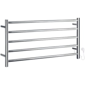 Smedbo Dry FK702 håndklædetørrer, el, 100x48 cm, poleret rustfrit stål
