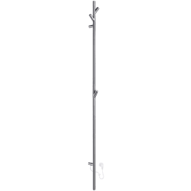 Smedbo Dry FK710 håndklædetørrer, el, 10,7x172 cm, poleret rustfrit stål