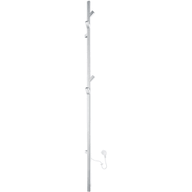 Smedbo Dry FK716 håndklædetørrer, el, 11,5x170 cm, poleret rustfrit stål
