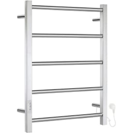 Smedbo Dry FK705 håndklædetørrer, el, 50x68,9 cm, poleret rustfrit stål