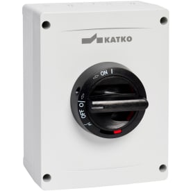 Sikkerhedsafbryder EMC 32A 3P 2xM32, grå, KEM332M3EMC-M32