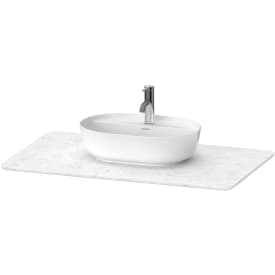 Duravit Luv bänkskiva, 98,8x59,9 cm, vit