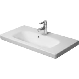 Duravit Durastyle Compact møbelservant, 78,5x40 cm, med wondergliss, hvit