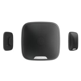 Ajax trådløs udendørs sirene, sort