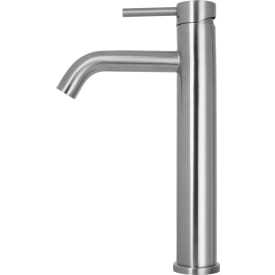 Scandtap Wave High håndvaskarmatur, børstet stål