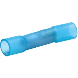 100 stk Isol. Pressemuffe krympbar 1,5-2,5 mm², blå