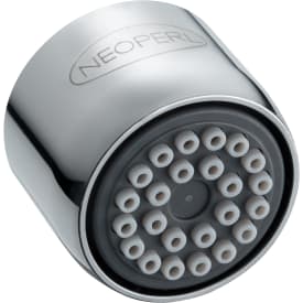 10 stk Neoperl Cascade luftblander M22 gevind, krom