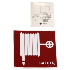 Säkerhetsmärkning skylt manual