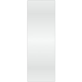 Loevschall Refine Square spejl, 55x160 cm, børstet aluminium