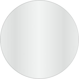 Loevschall Refine Rund spegel, Ø100 cm, borstad aluminium