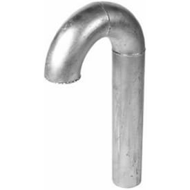 Lauridsen 75 x 450/590 mm udluftningsbøjning, galvaniseret