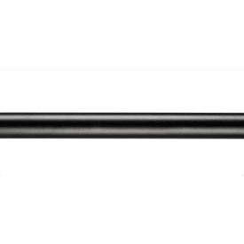 Hefe badeforhængsstang, sort