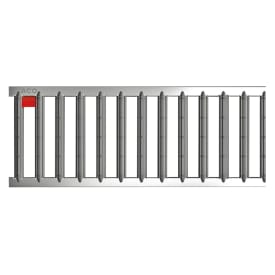 ACO SELF/HEXALINE 500 mm galvanisert slisset rist, 1,5 t