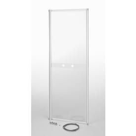 Contura Shower Next sidopanel för duschkabin, tvådelad, styrglas, 70 cm