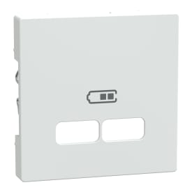 Merten afdækning for USB lader, hvid
