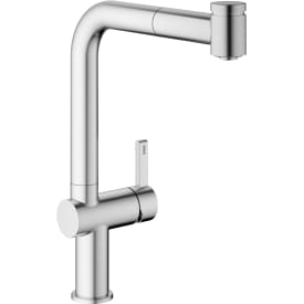 KWC Bevo E kjøkkenarmatur, uttrekkbartut, stål