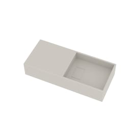 Ideavit SolidPlan-75 håndvask, 75x32,5 cm, mat hvid